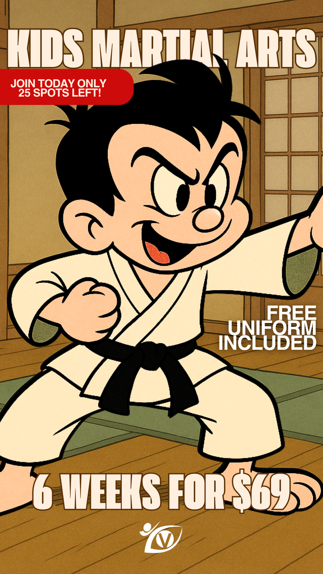 Vision Martial Arts-Wake Forest Facebook ad
