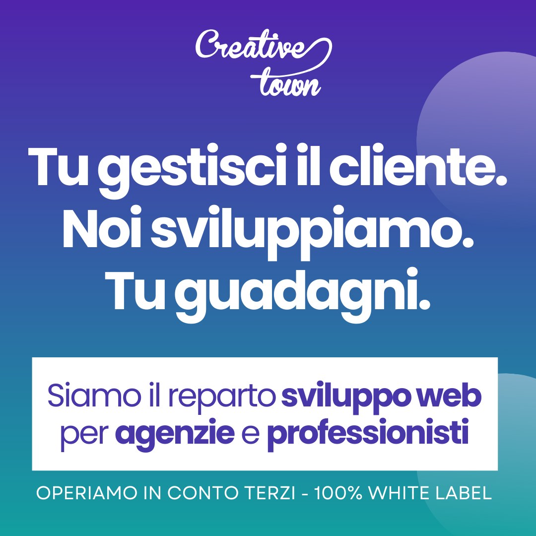 Creative Town Facebook ad