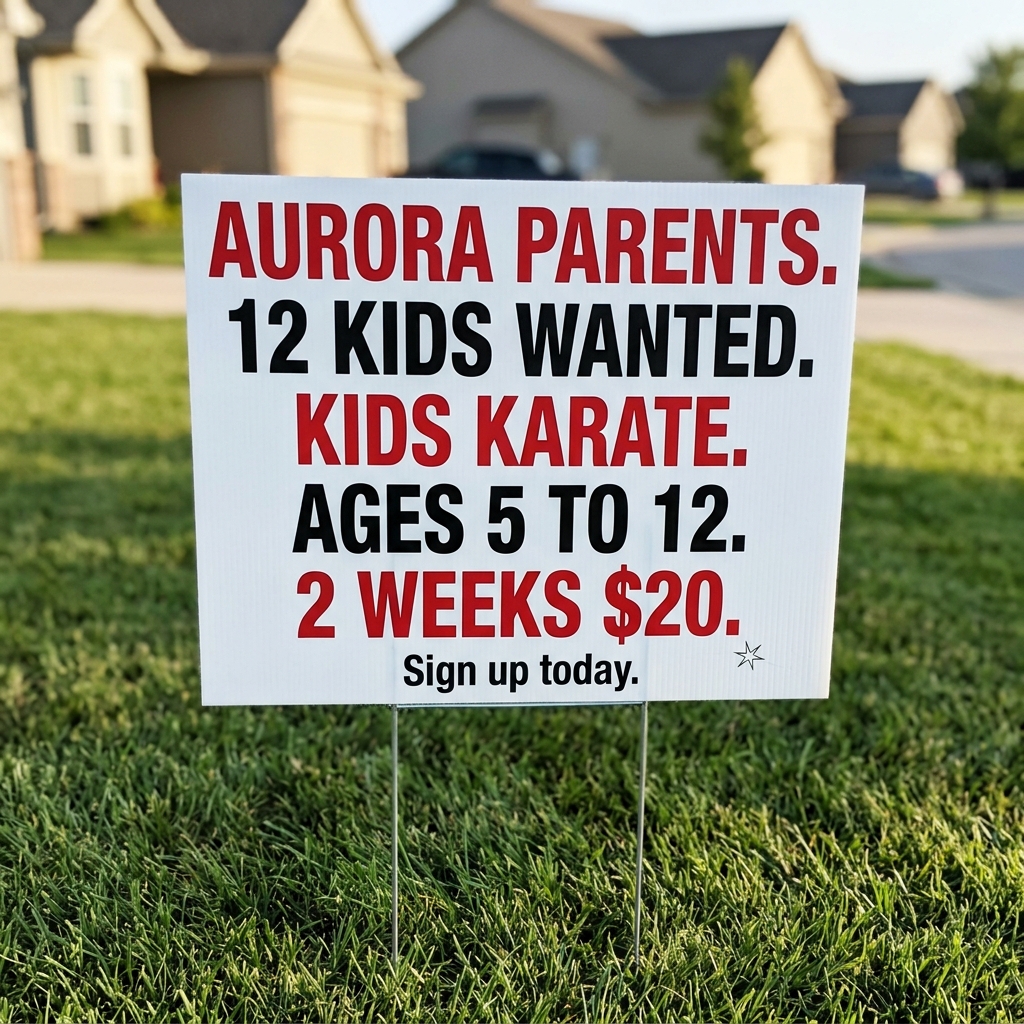 Colorado Martial Arts Academy Facebook ad: Karate Class For Kids & Families