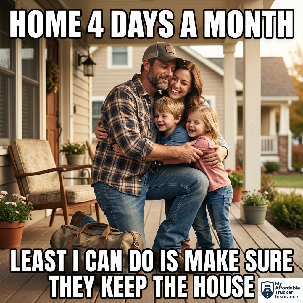 My Affordable Trucker Insurance Facebook ad