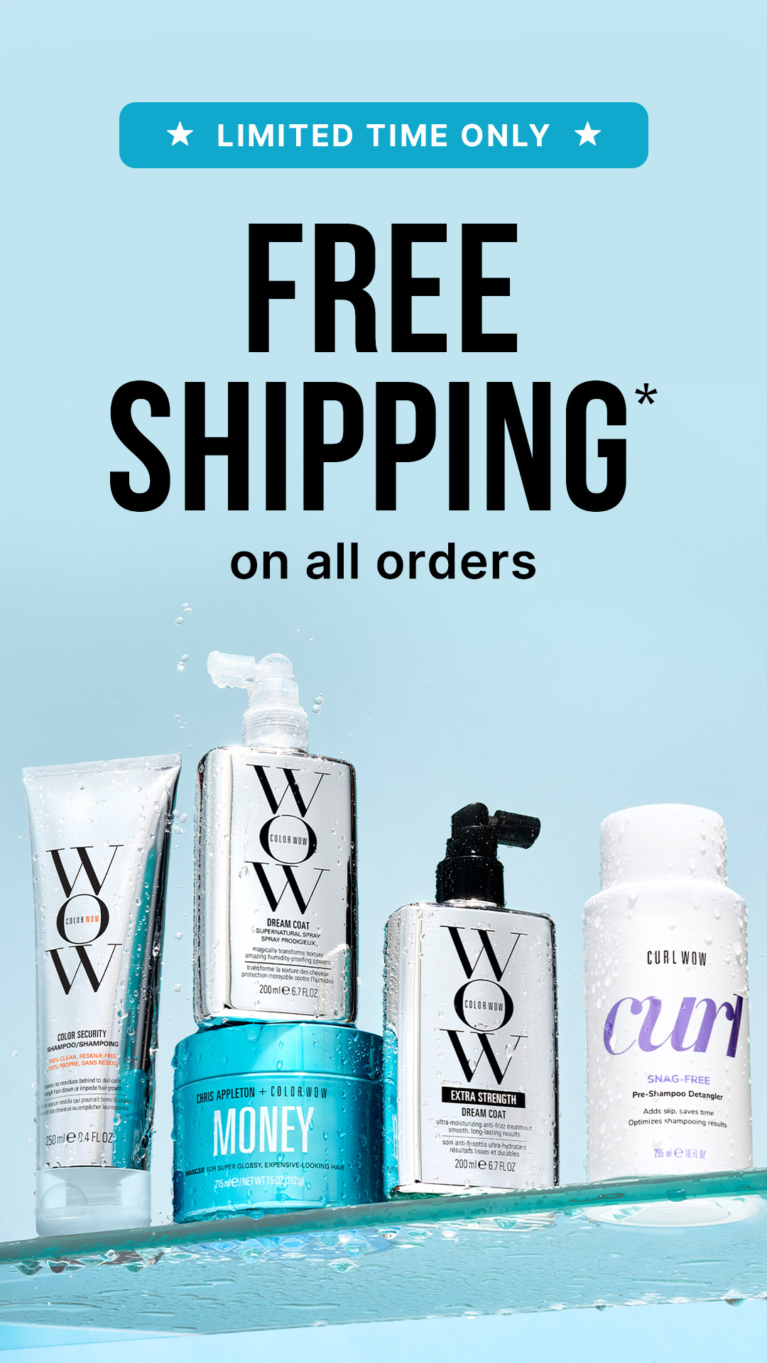 Color Wow Facebook ad