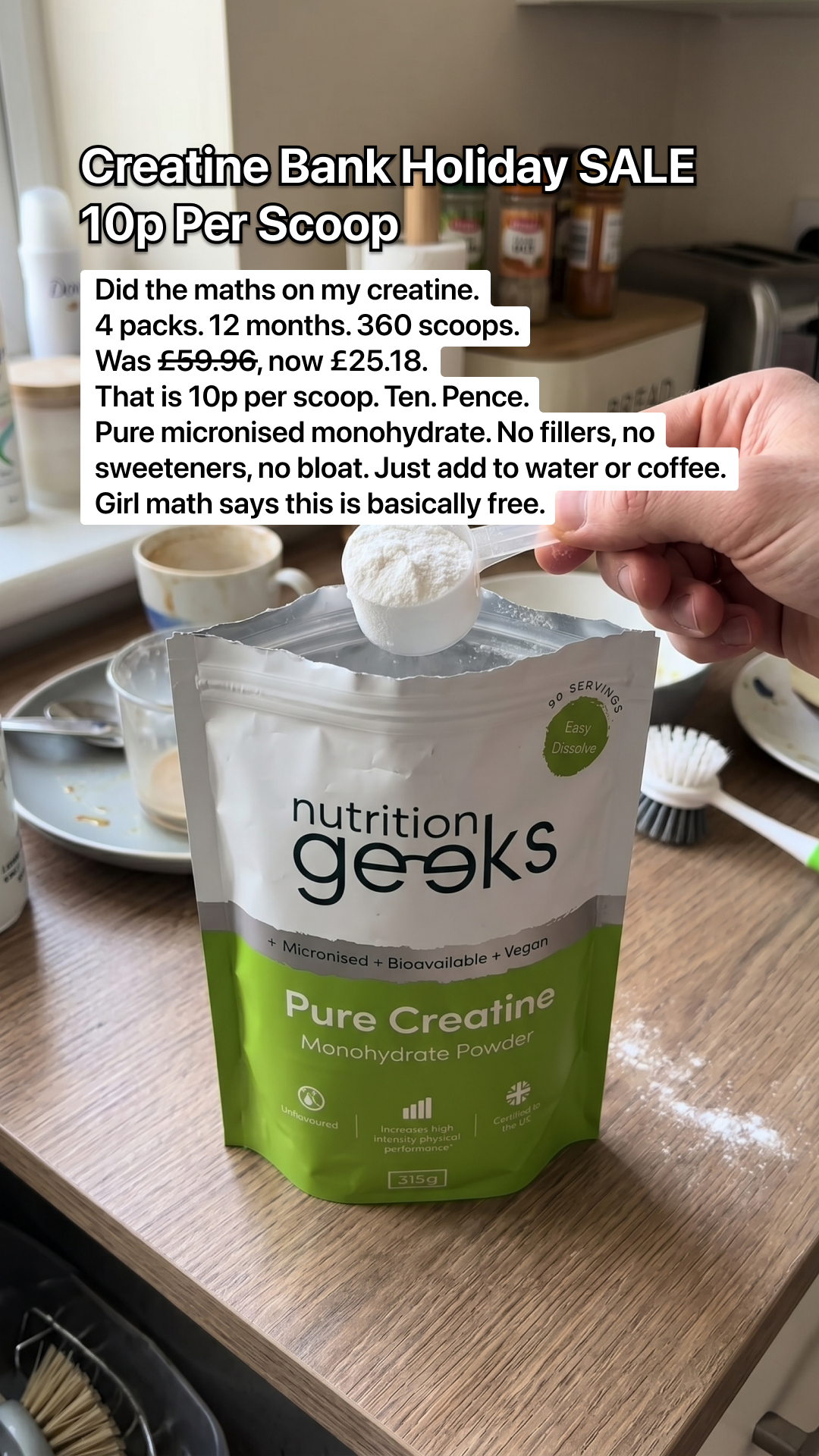 Nutrition Geeks Facebook ad