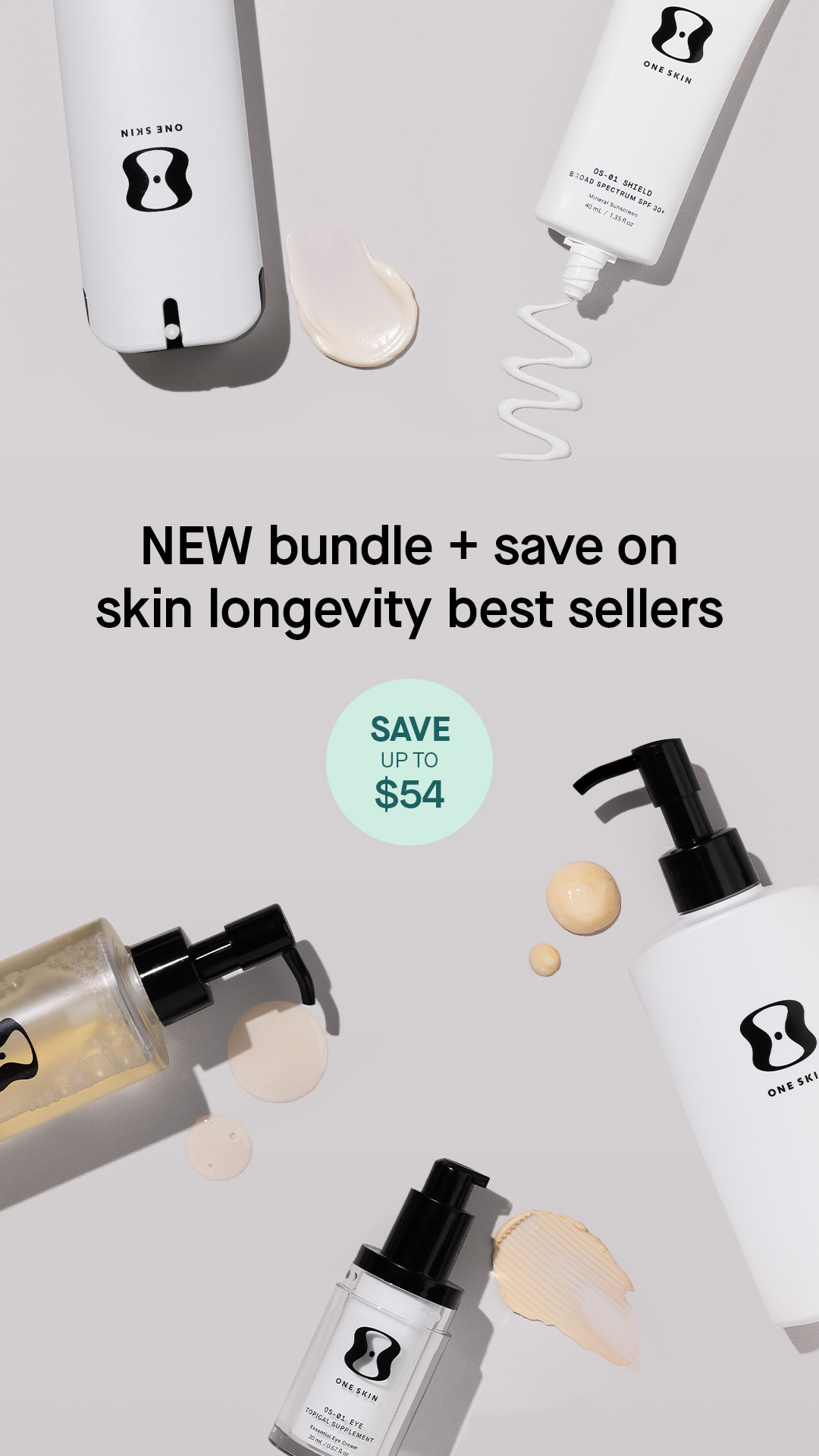 OneSkin Facebook ad