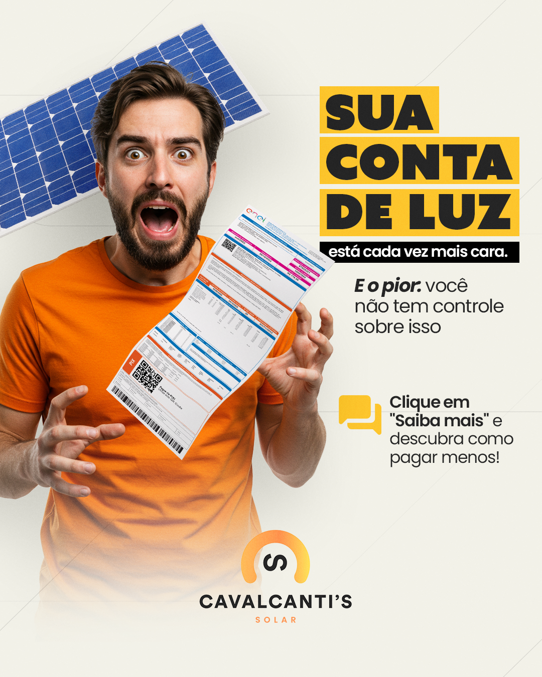 Cavalcanti’s Locação Solar Facebook ad