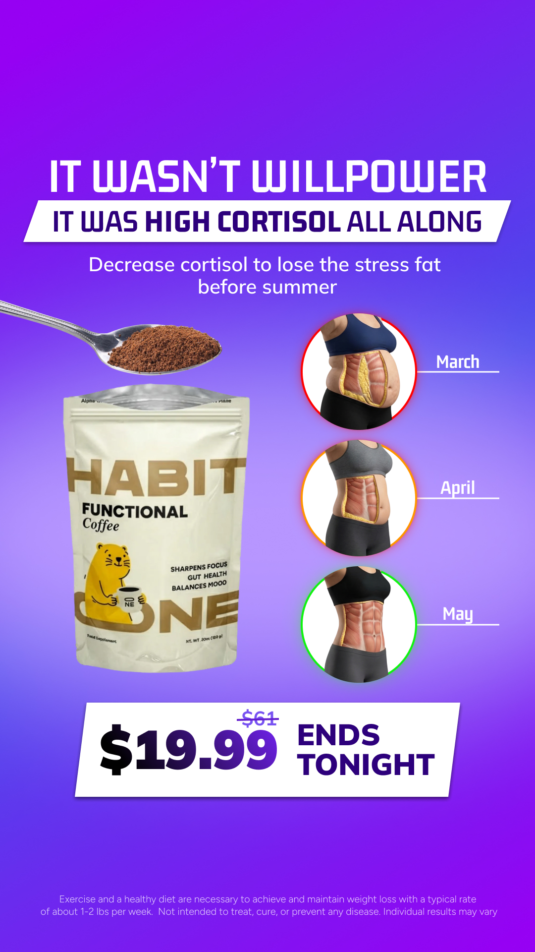 HabitOne Facebook ad