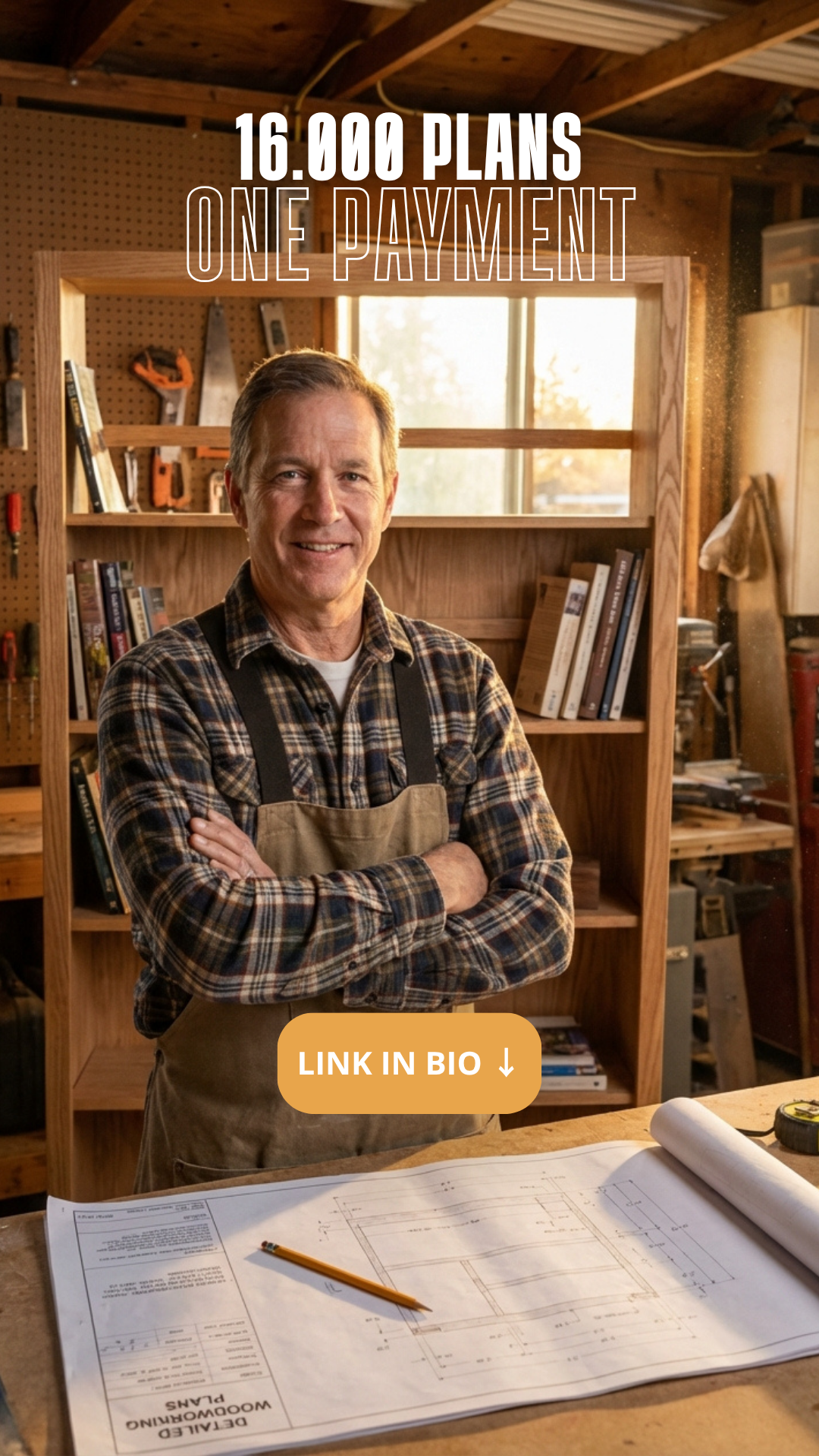 Woodcrafthub.us Facebook ad from Apr 18, 2026