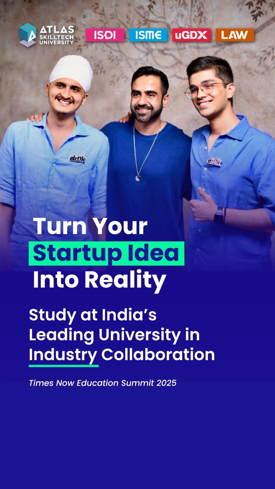 ATLAS SkillTech University Facebook ad from May 5, 2026