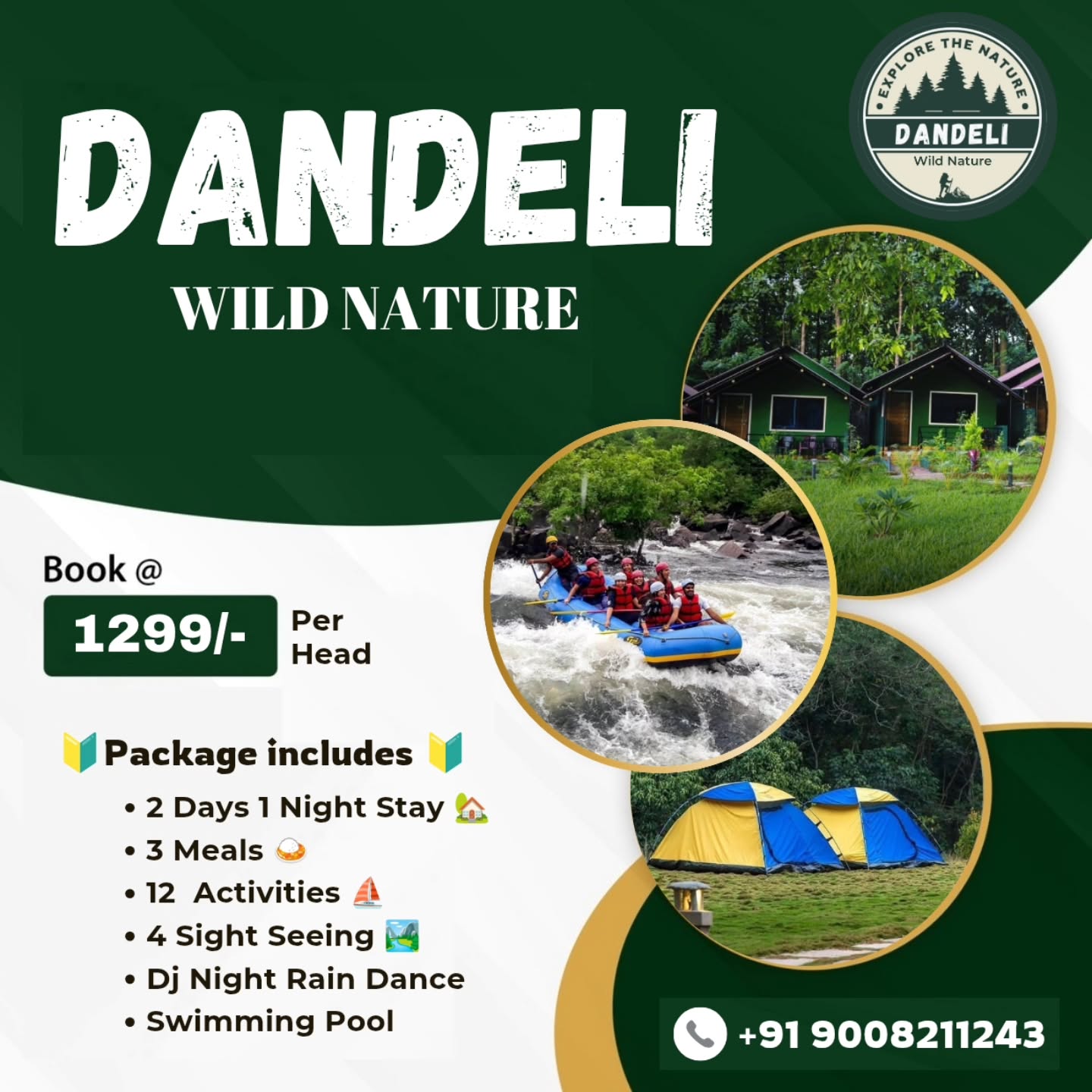 Dandeli Wild Nature Facebook ad: Are you Planning a Trip?