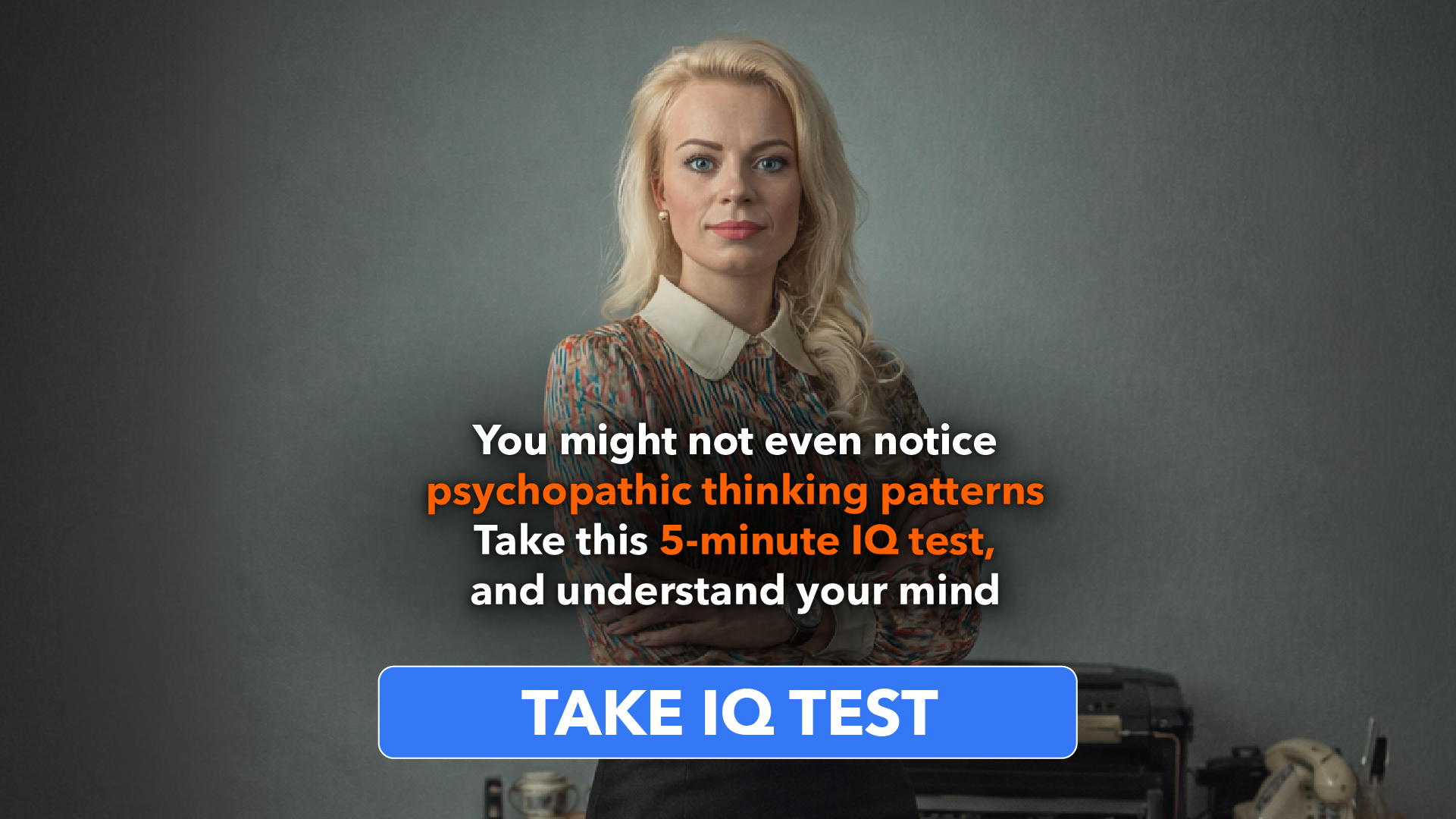 My IQ Facebook ad