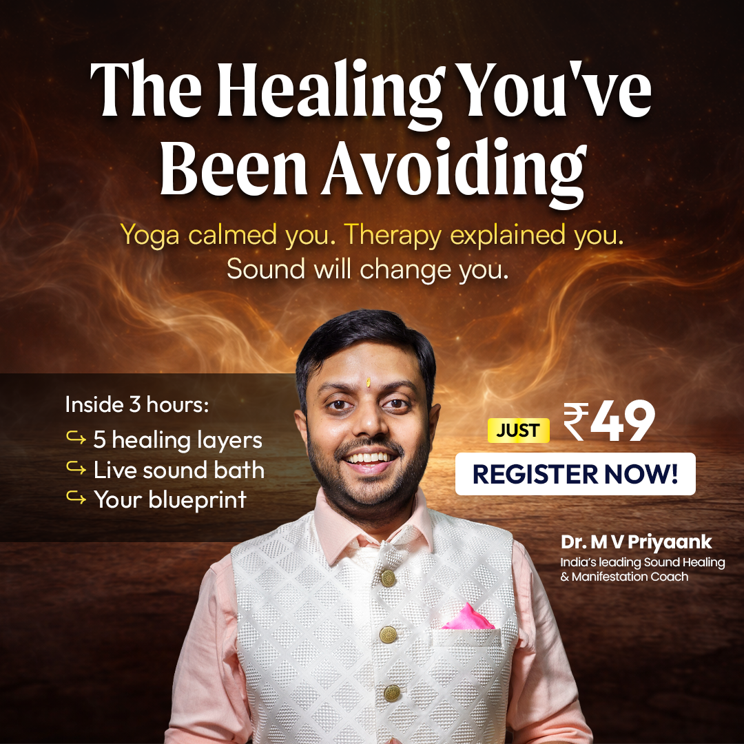 Dr M V Priyaank Facebook ad: Learn The Skill That Heals You And Pays You
