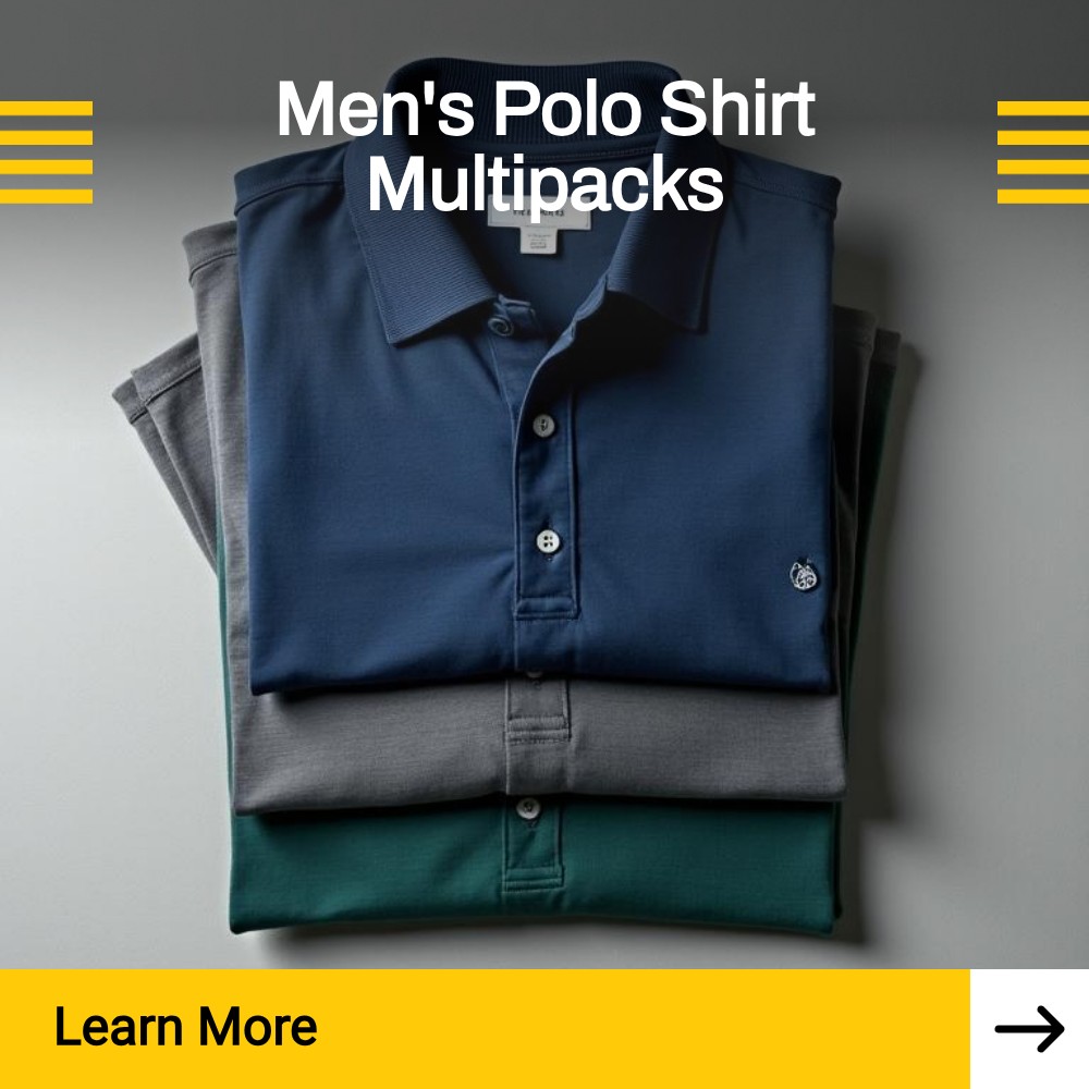 FAQInsider Pulse Facebook ad: Men's Polo Shirt Multipacks