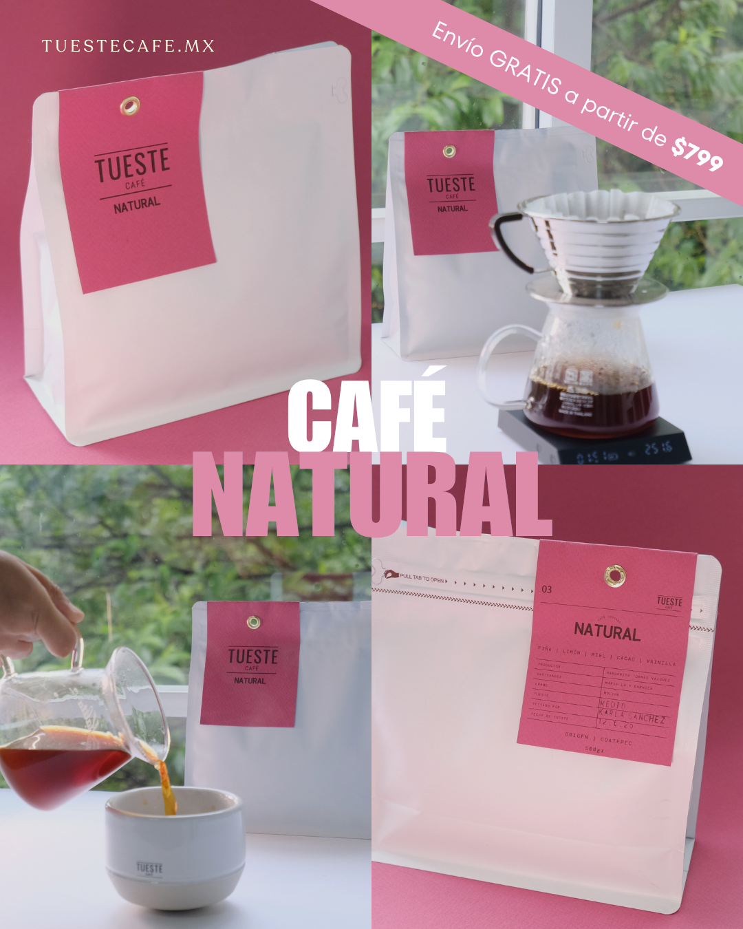Tueste Café Facebook ad