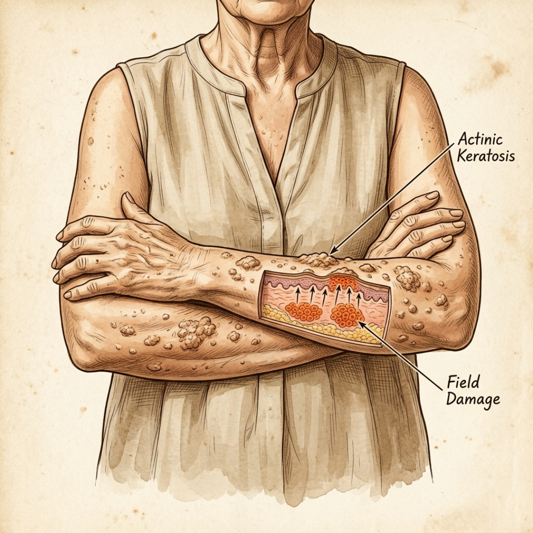 Actinic Keratosis Reset Facebook ad