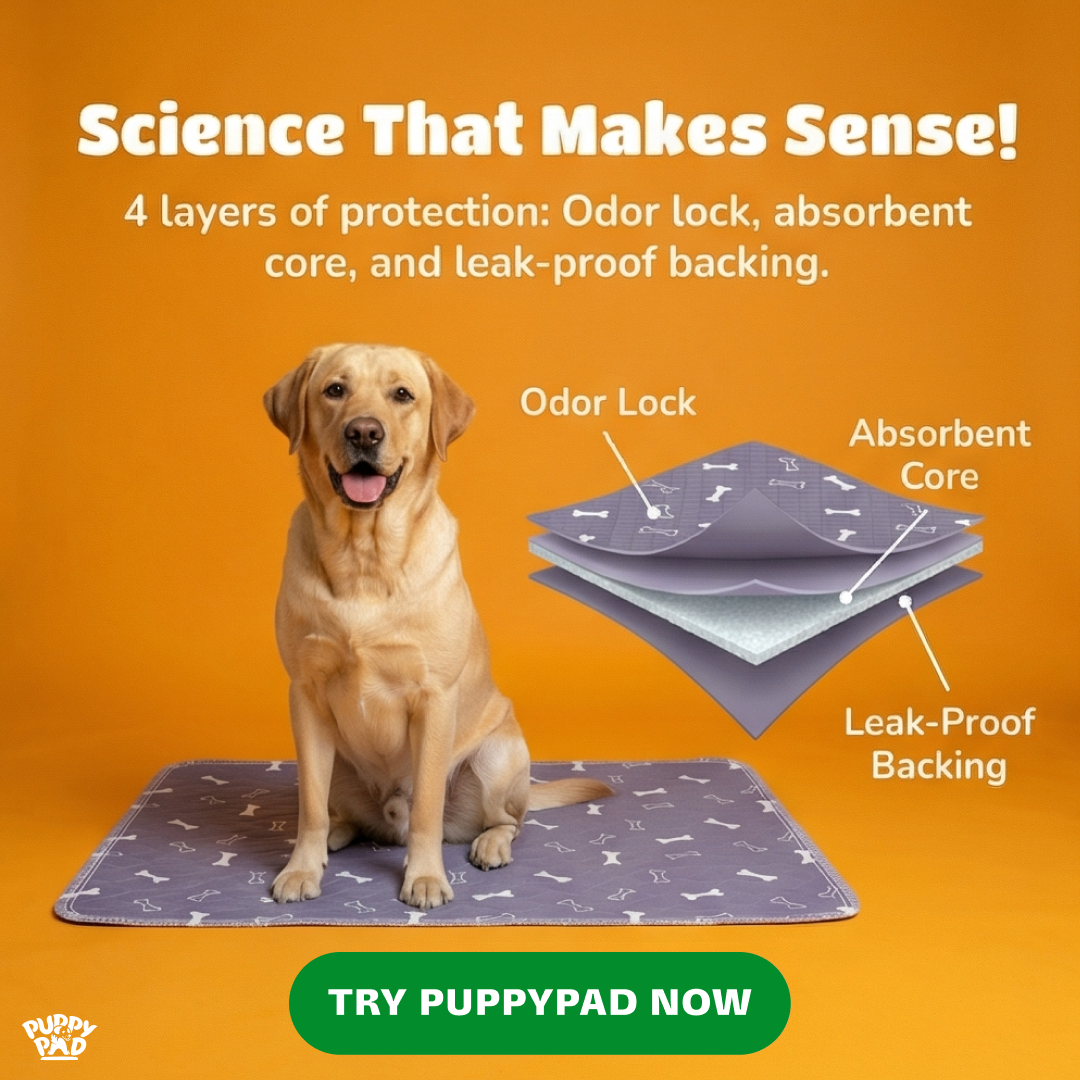 PuppyPad Facebook ad
