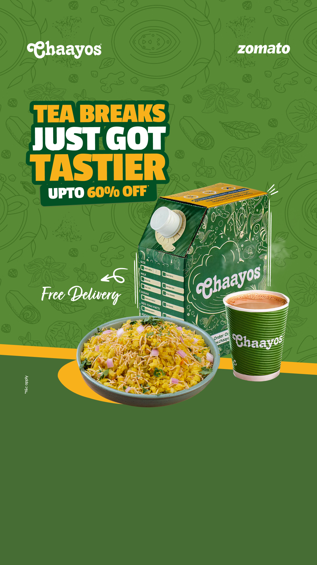 Zomato Facebook ad