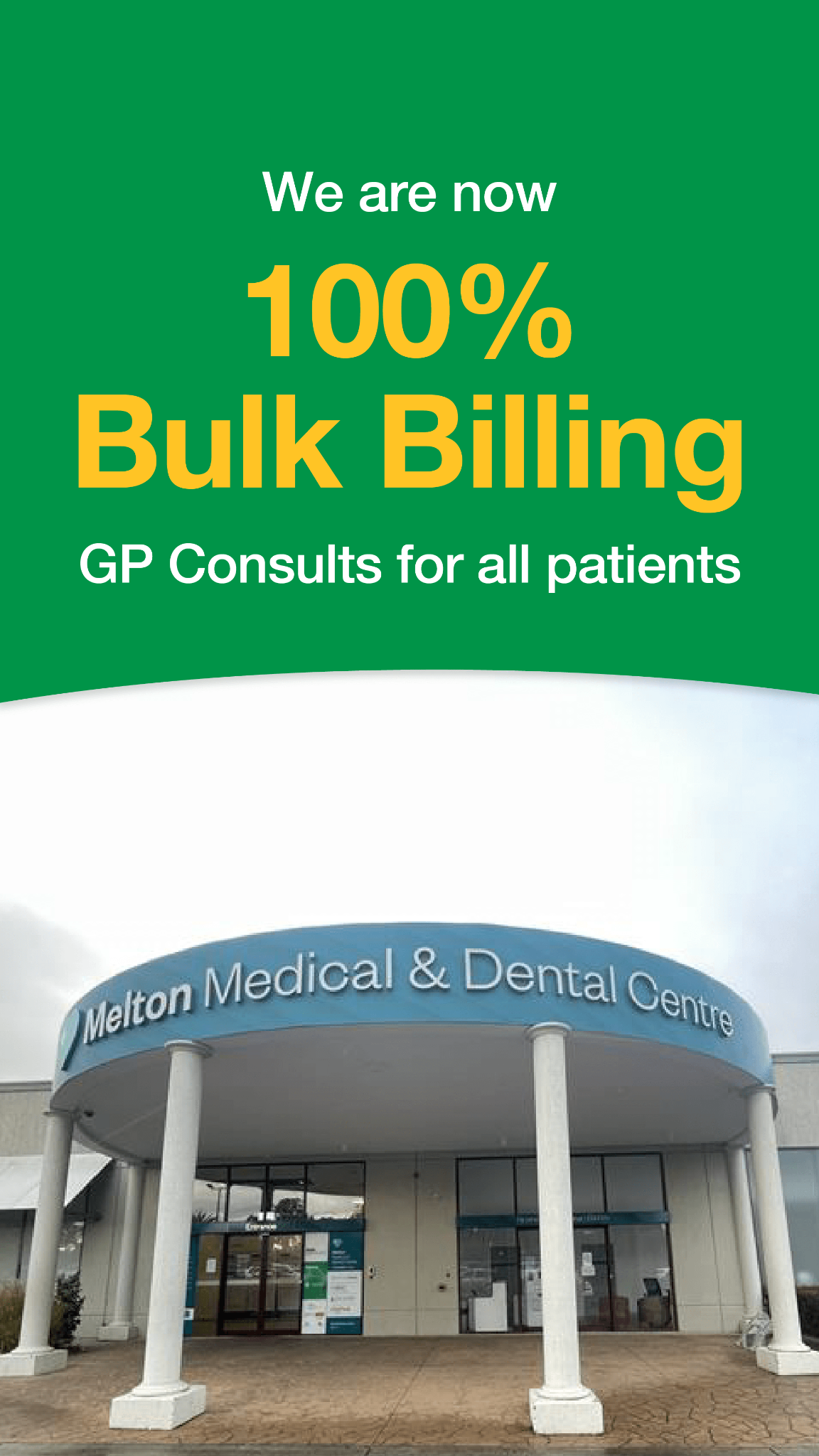 Melton Medical & Dental Centre Facebook ad