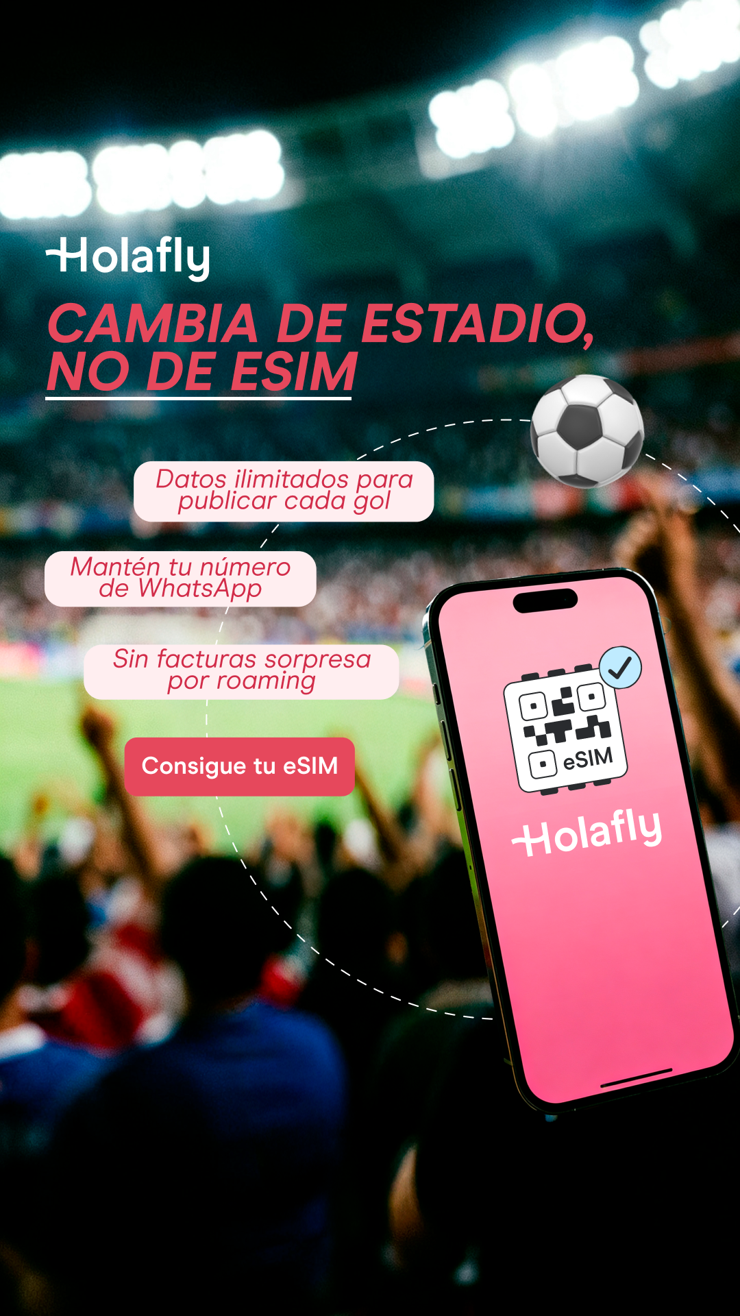 Holafly - Español Facebook ad