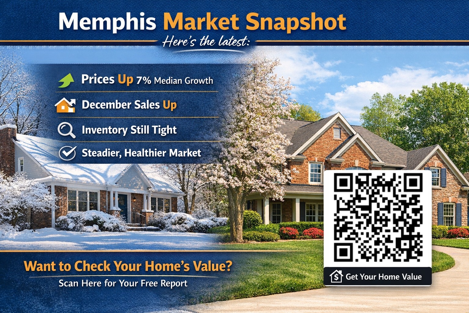 Terrance Hill, Real Estate Team Exp Realty LLC Facebook ad: Memphis finally caught its breath after the snow…