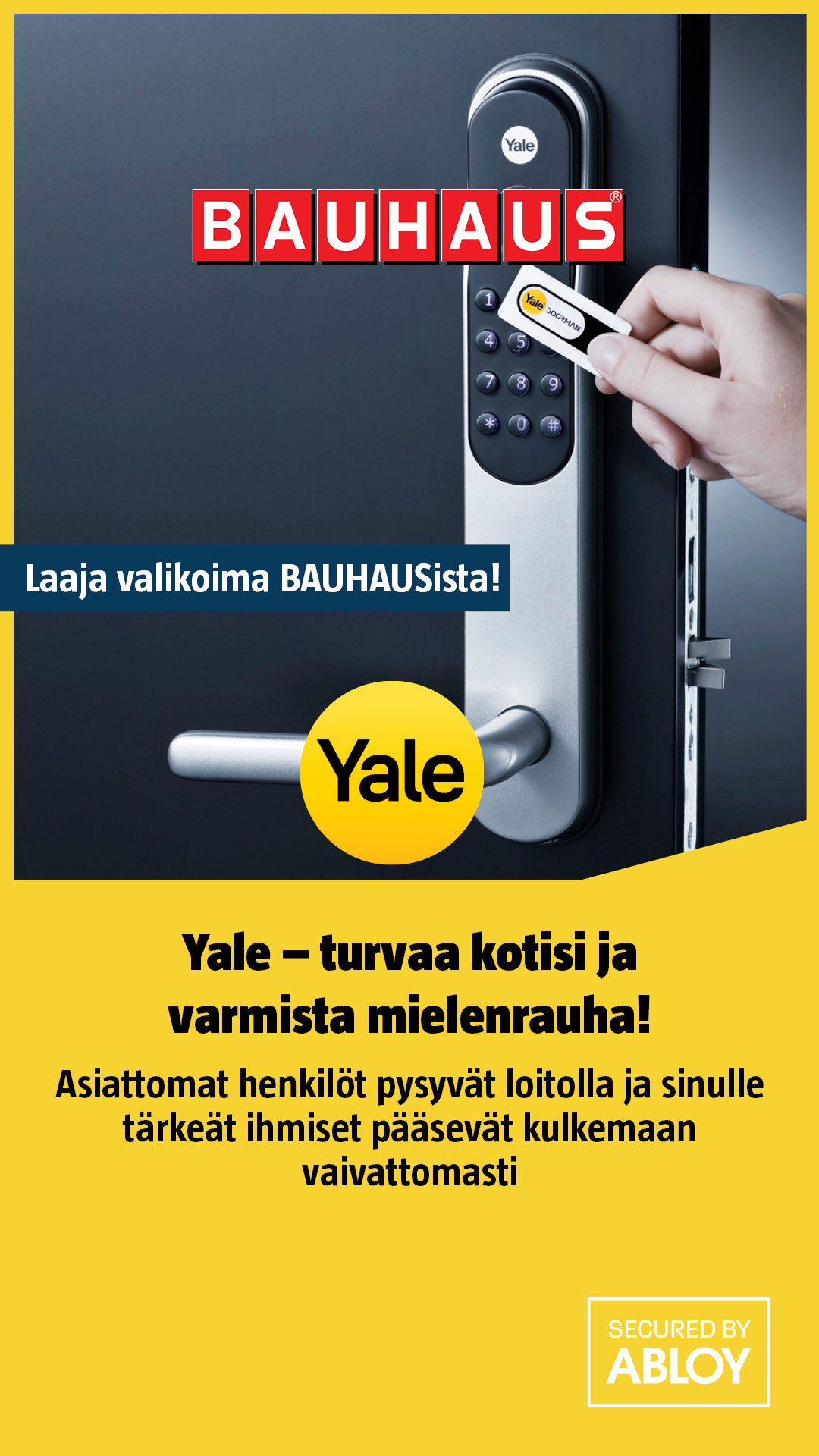 BAUHAUS Suomi Facebook ad