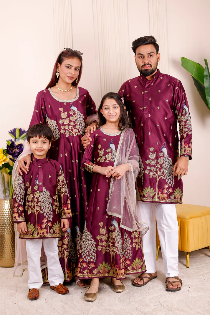 Stuffieland Facebook ad: Buy Ethnic Family Combo Dresses Online | Festive Matching…