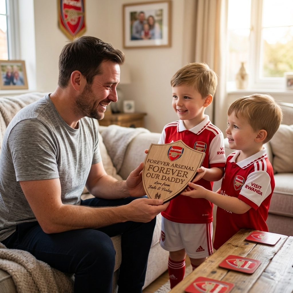 Crafting Around Personalised Gifts Facebook ad: Personalised Football Gift
