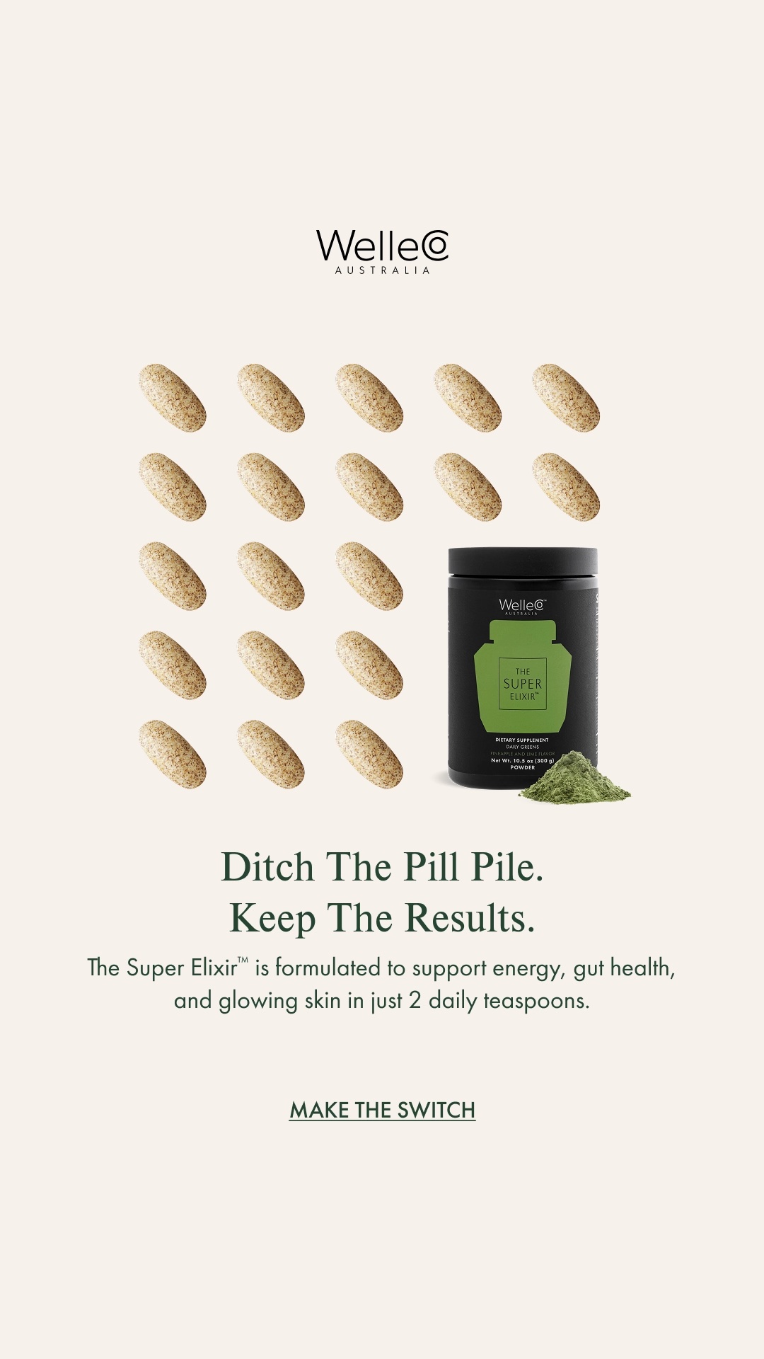 WelleCo Facebook ad