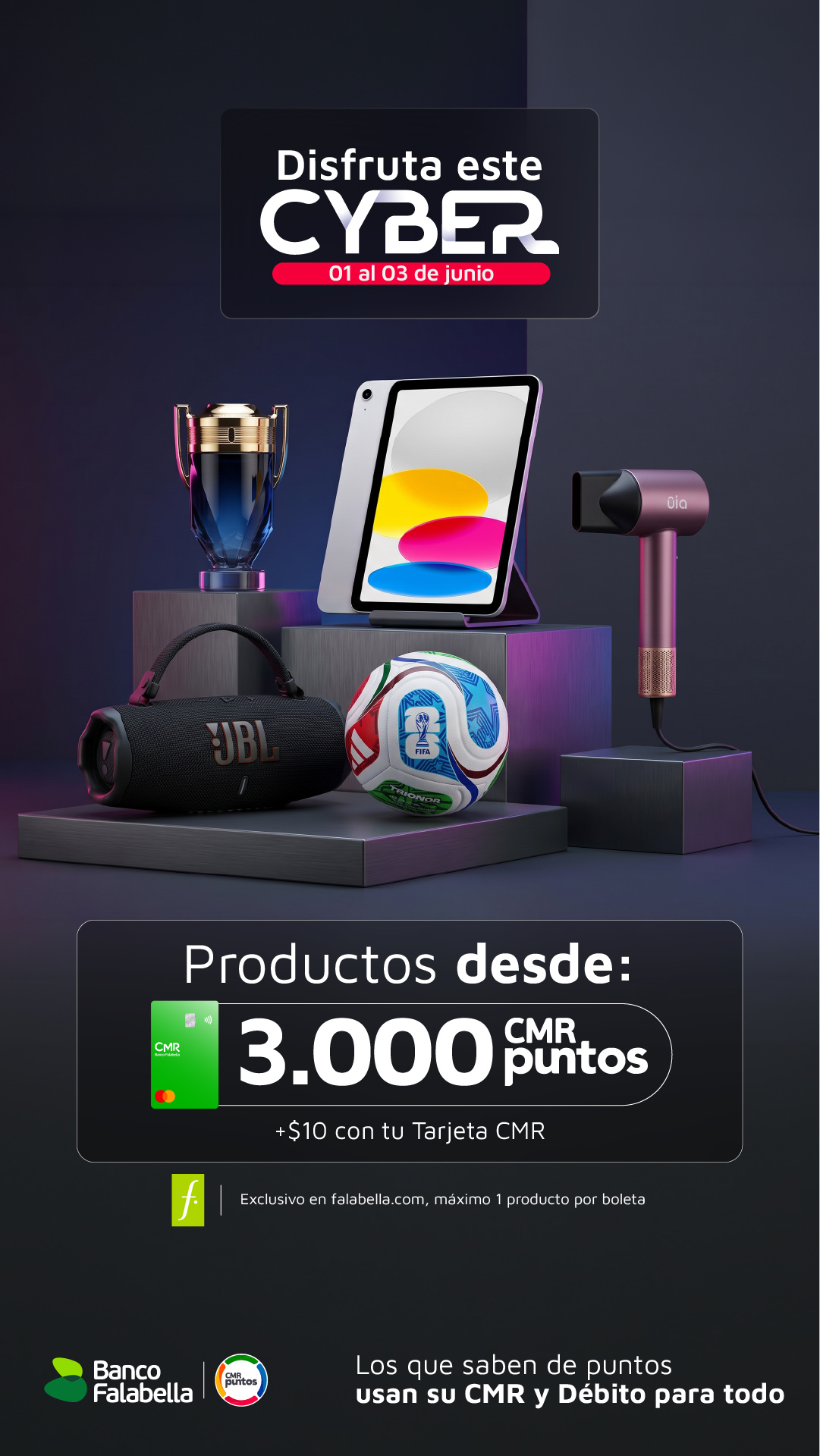 Banco Falabella CMR Facebook ad