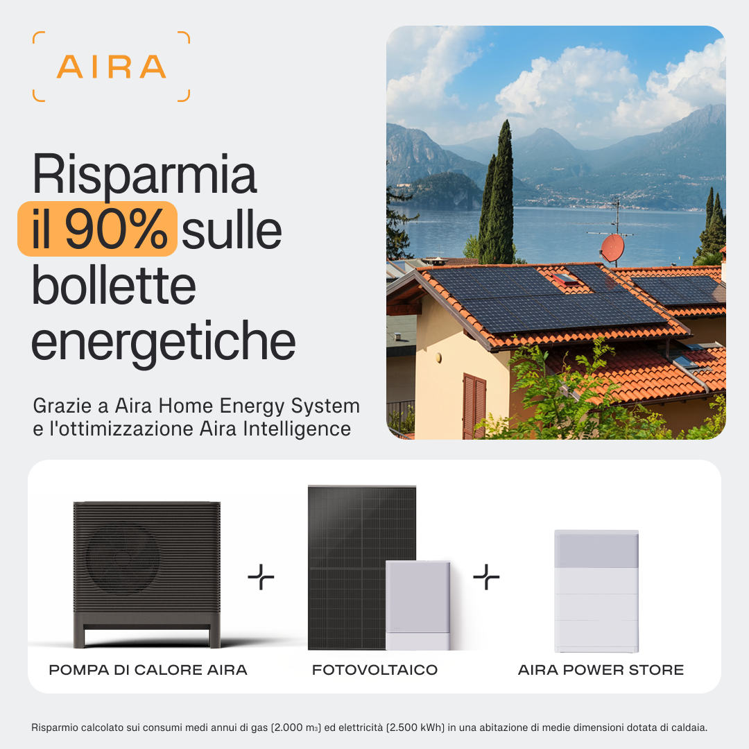 Aira Italia Facebook ad: Costruisci una casa a prova di futuro