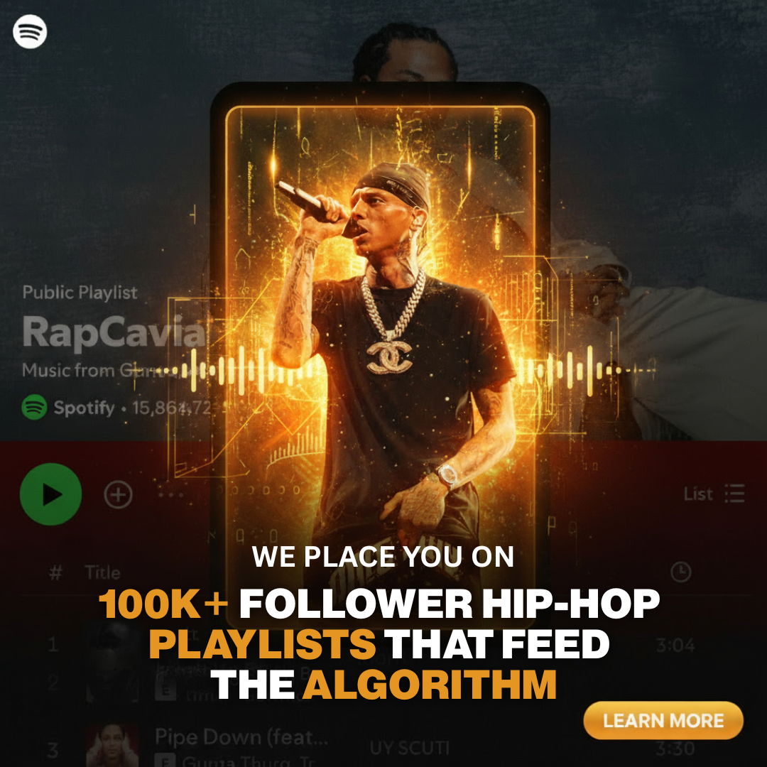 Playlist Booker Facebook ad