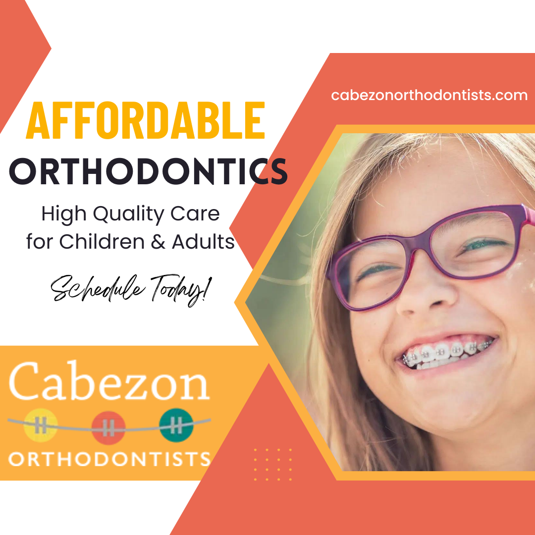 Cabezon Orthodontists Facebook ad: Schedule A Free Consultation Today!