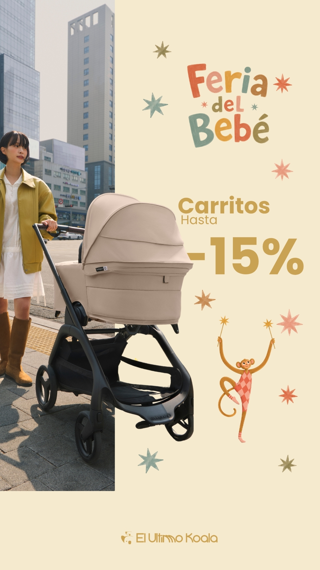 El Ultimo Koala Facebook ad: Ofertas en carritos de bebé