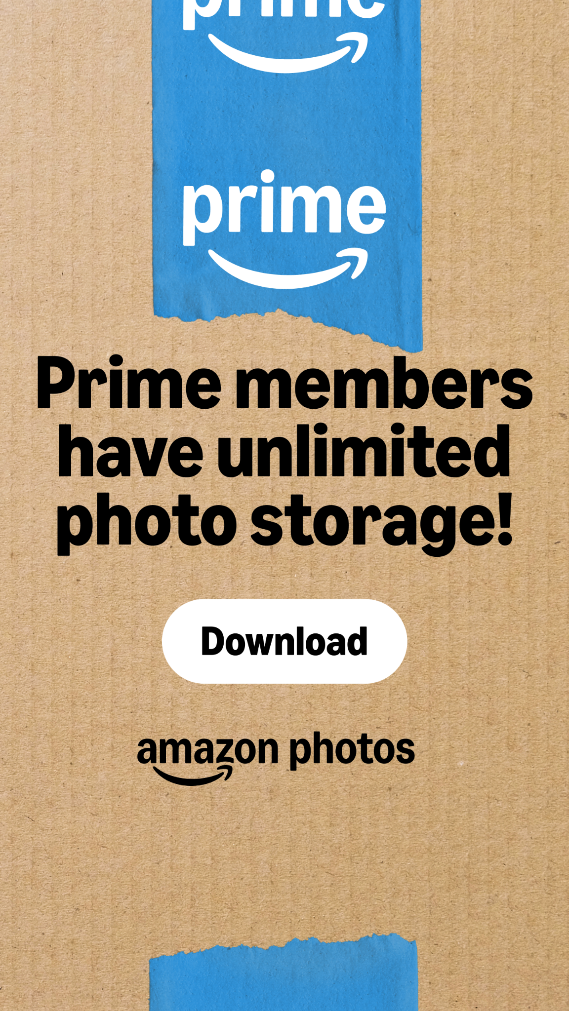 Amazon Photos Facebook ad