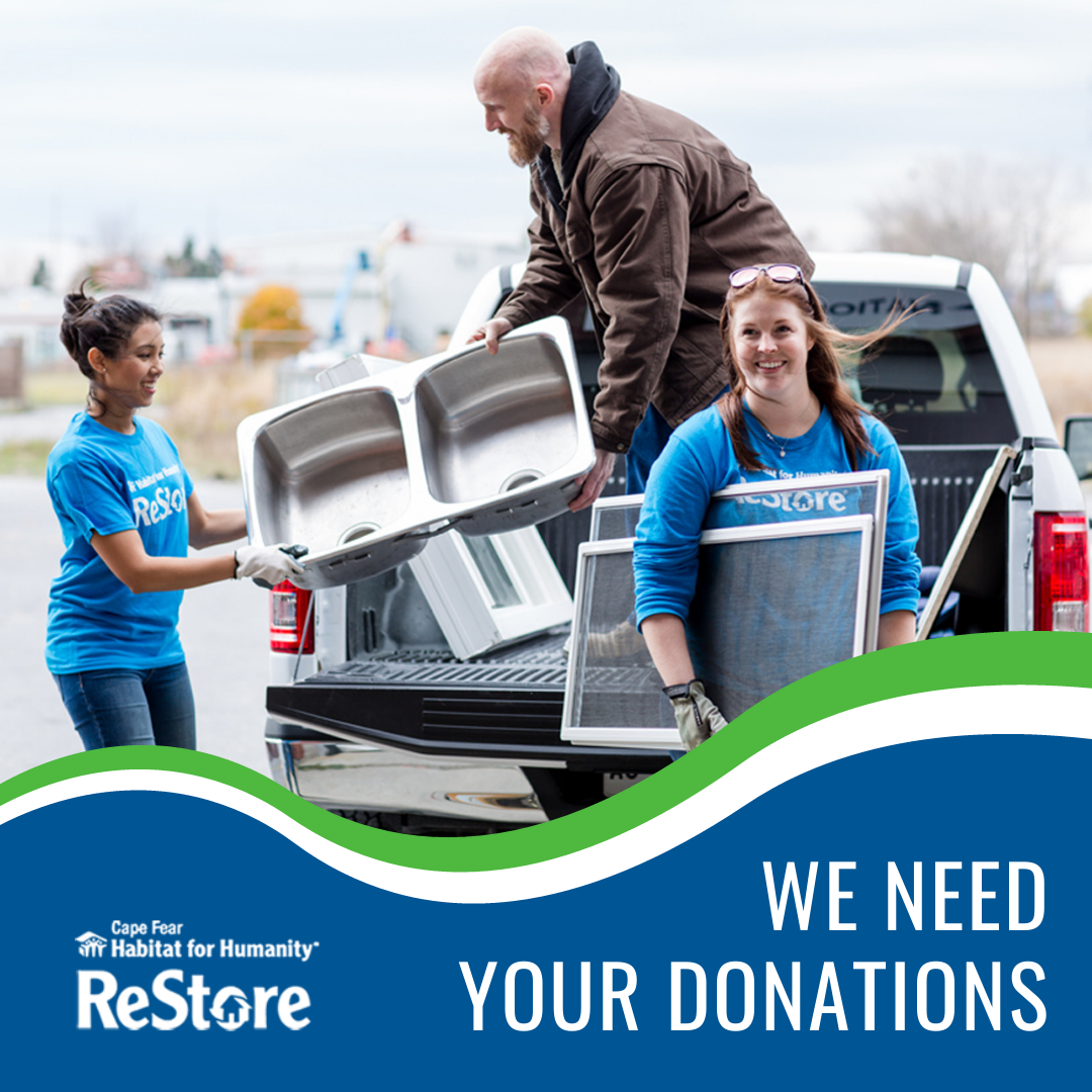 Cape Fear Habitat ReStore Facebook ad