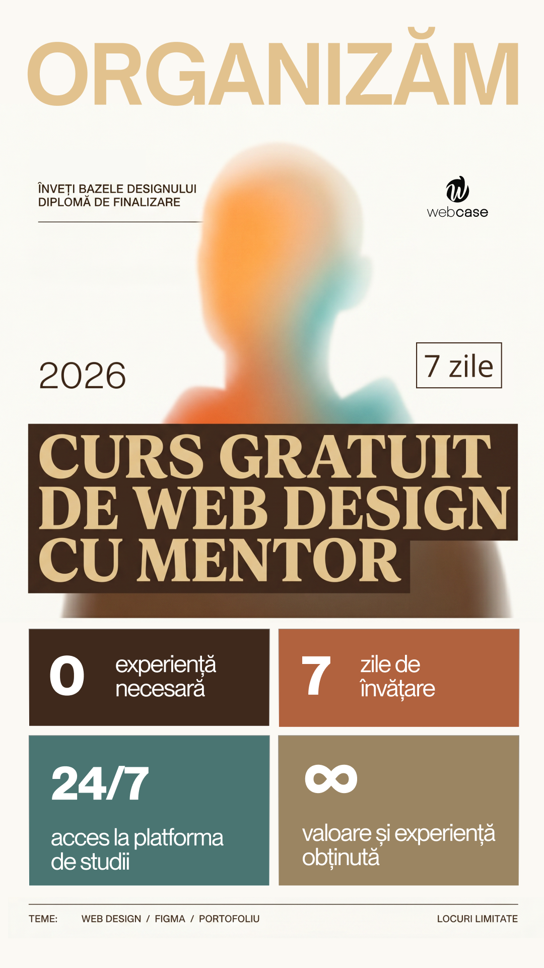 Webcase - Școală online de UI/UX design și Webflow Facebook ad from Jun 3, 2026