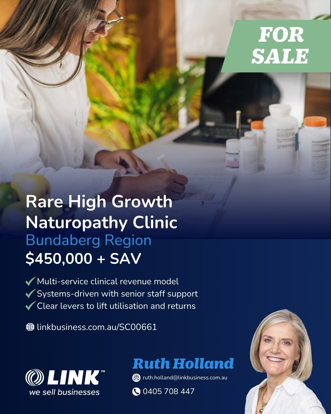 Link Business Brokers Sunshine Coast Facebook ad