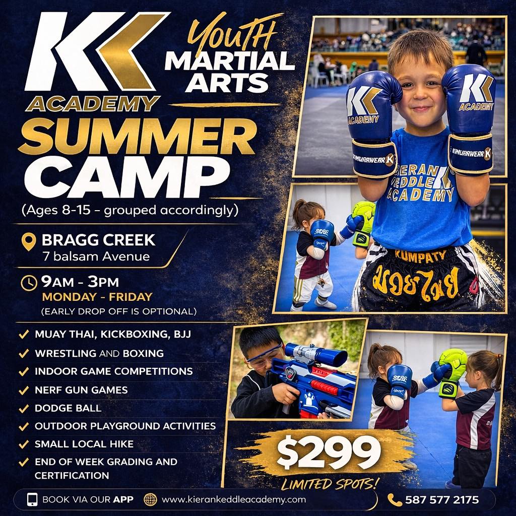 Kieran Keddle academy Facebook ad: BRAGG CREEK