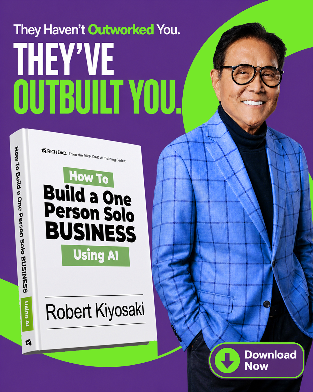 Robert Kiyosaki Facebook ad
