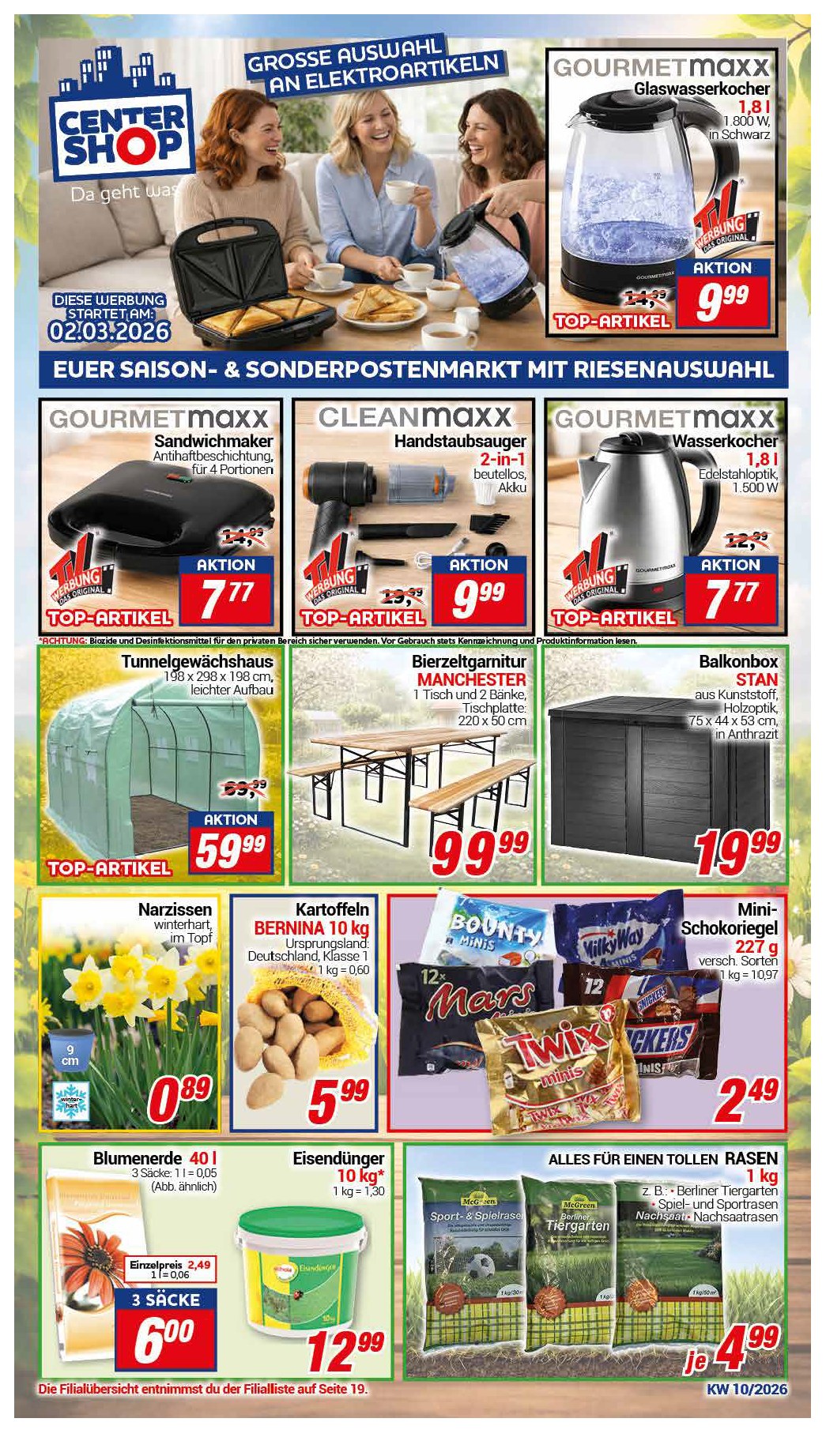 Centershop - Da geht was. Facebook ad