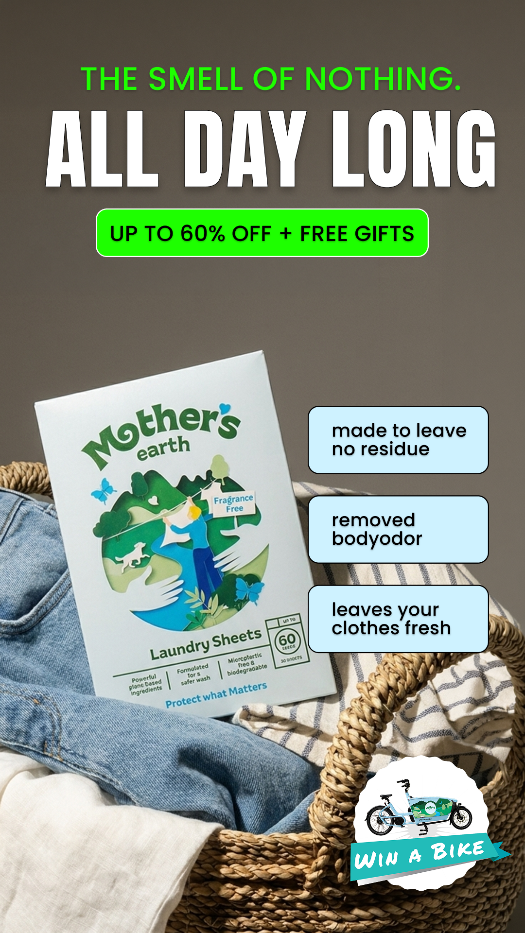Mothers Earth Facebook ad