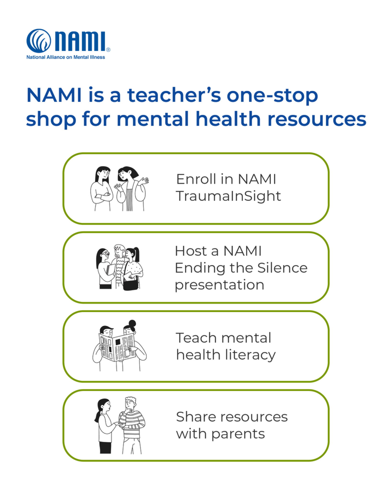 NAMI Facebook ad