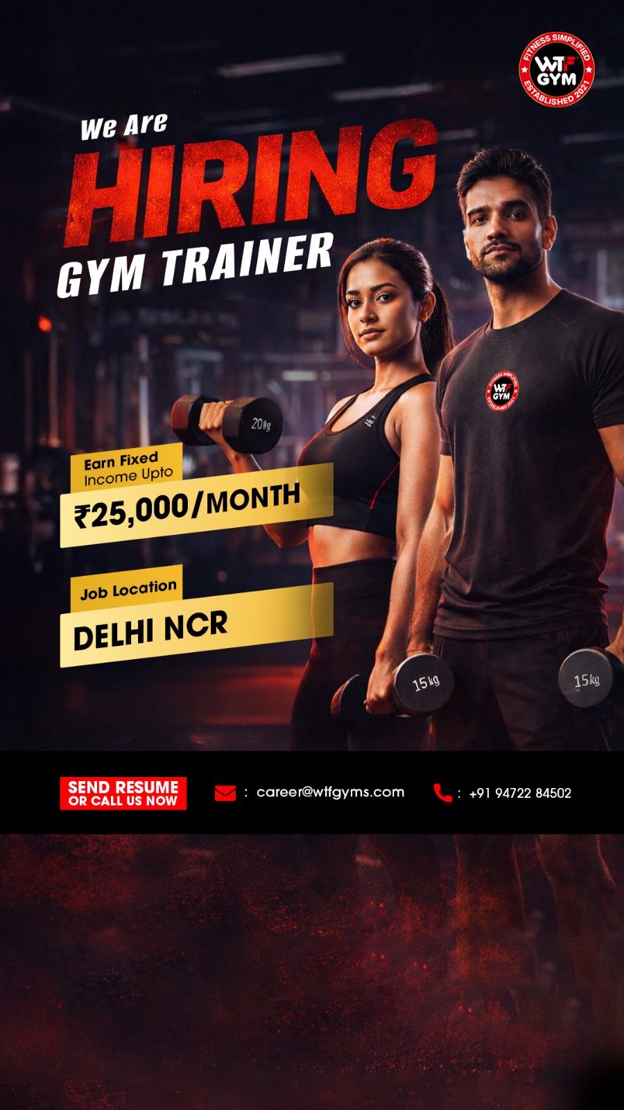 WTF: Premium Gyms, Fitness and Diet Facebook ad from Jan 17, 2026