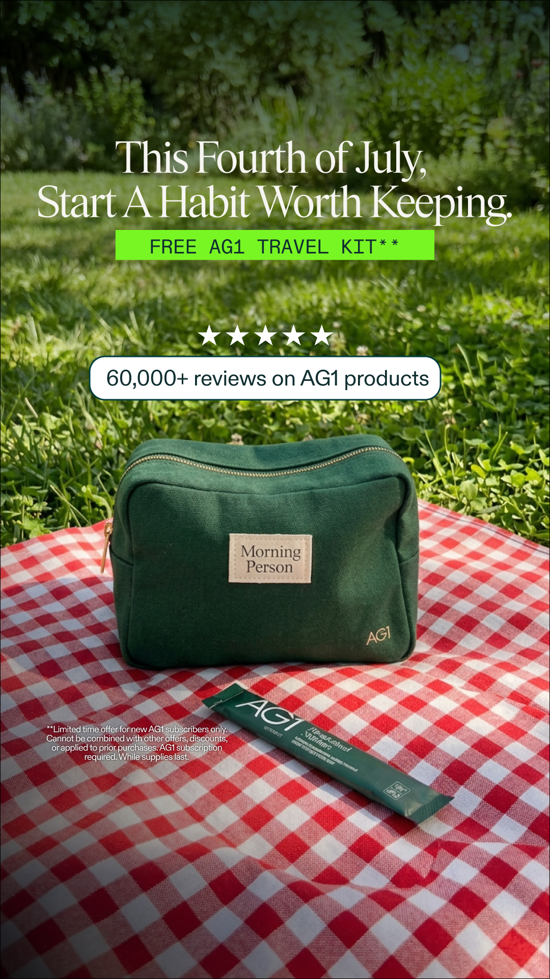 AG1 by Athletic Greens Facebook ad