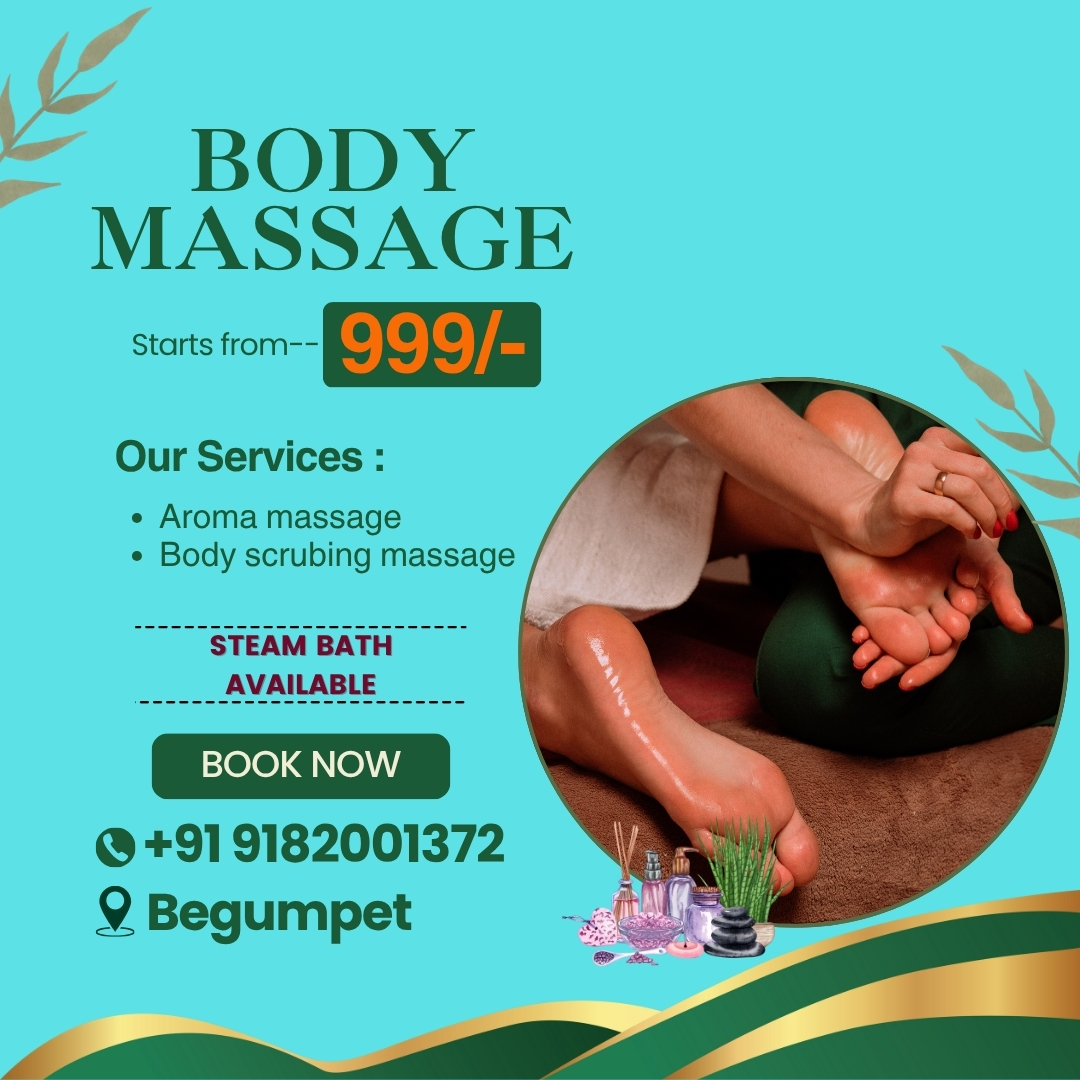 Heaven Family Spa Facebook ad: Body Massage Starts From Just 999/-