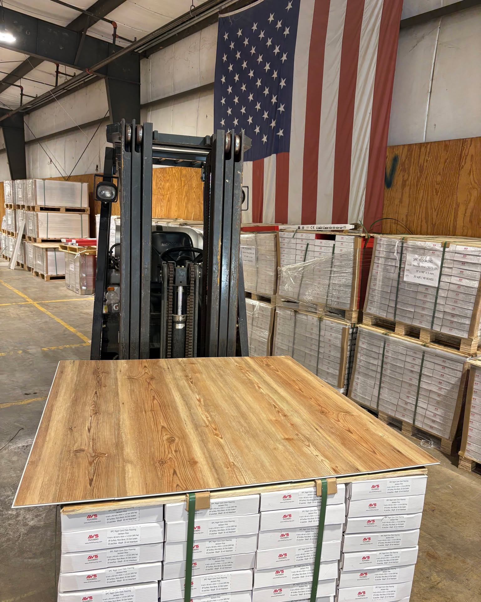 Kyler Johnson Facebook ad: $1.99 SPECIAL WIDE 9x48 20mil 5mm LVP Flooring In Stock…