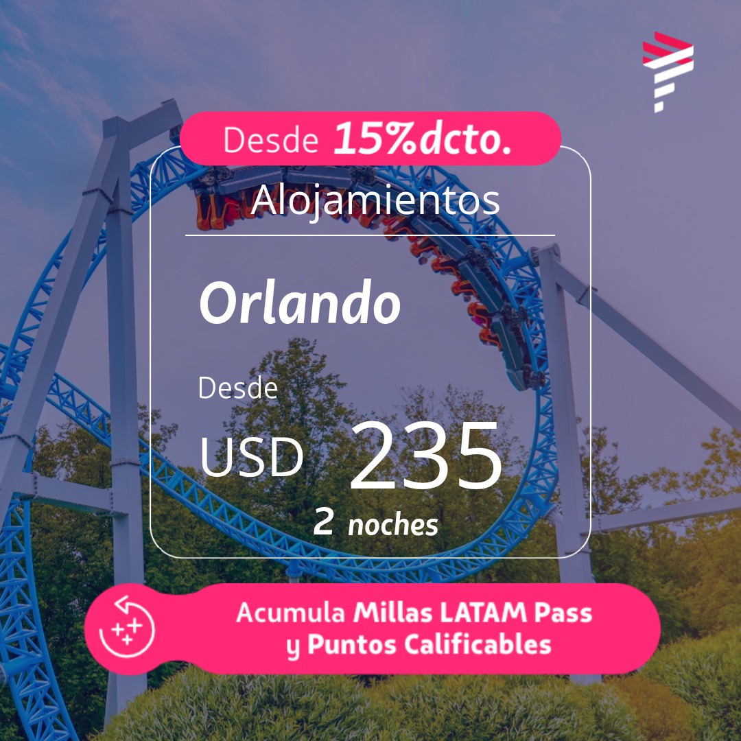 LATAM Airlines Facebook ad