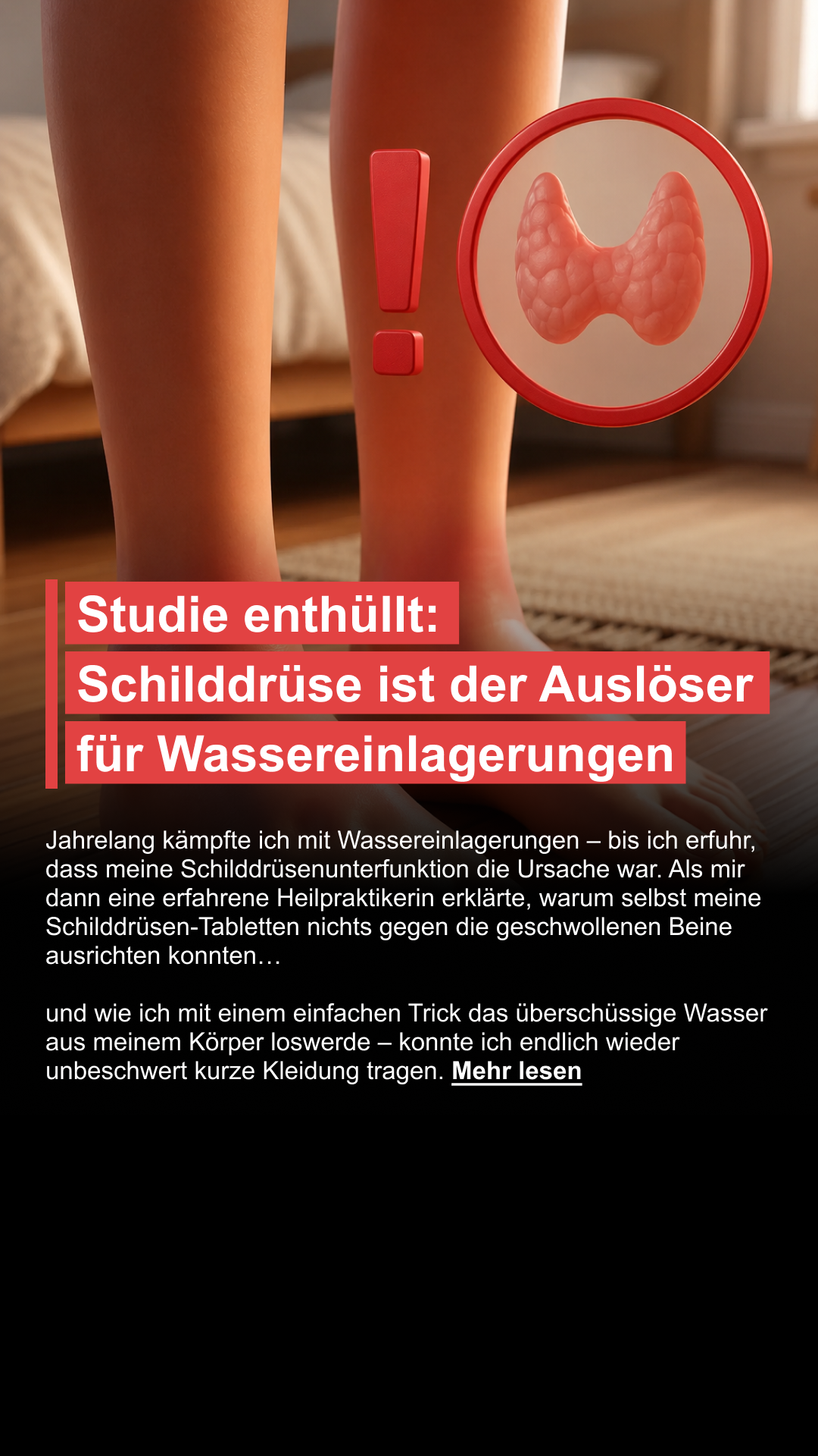 Mission Schilddrüse Facebook ad