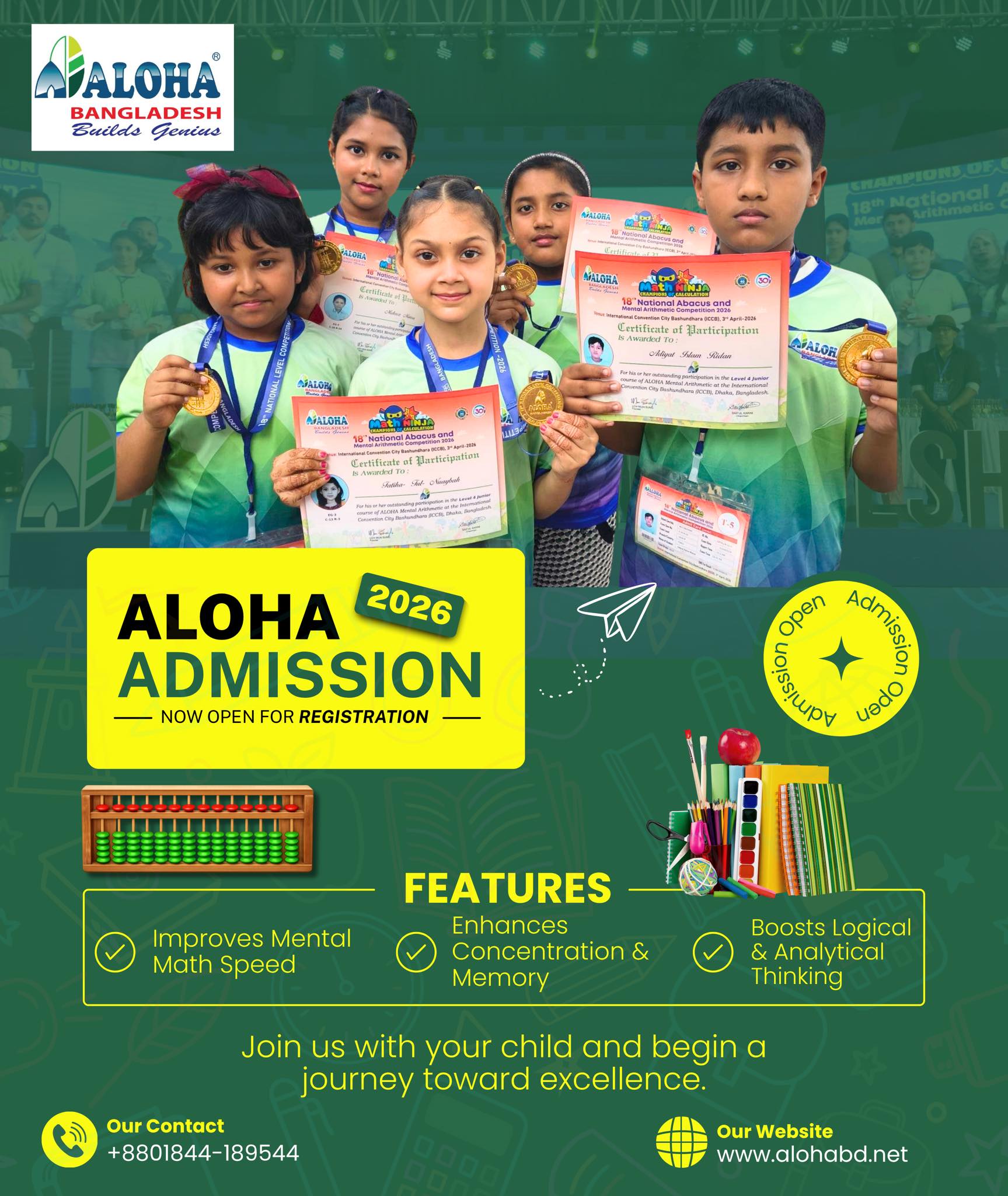 ALOHA Bangladesh Facebook ad