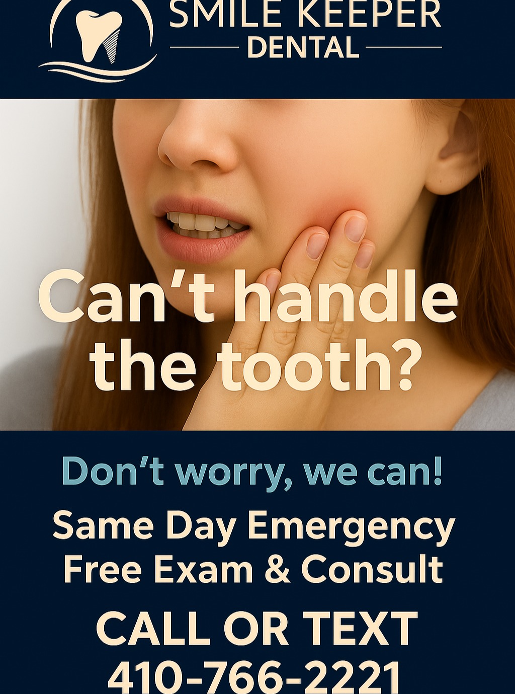 Smile Keeper Dental Facebook ad
