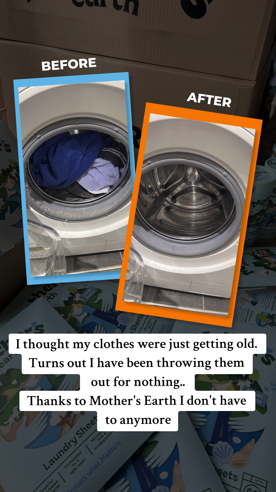 Mothers Earth Facebook ad