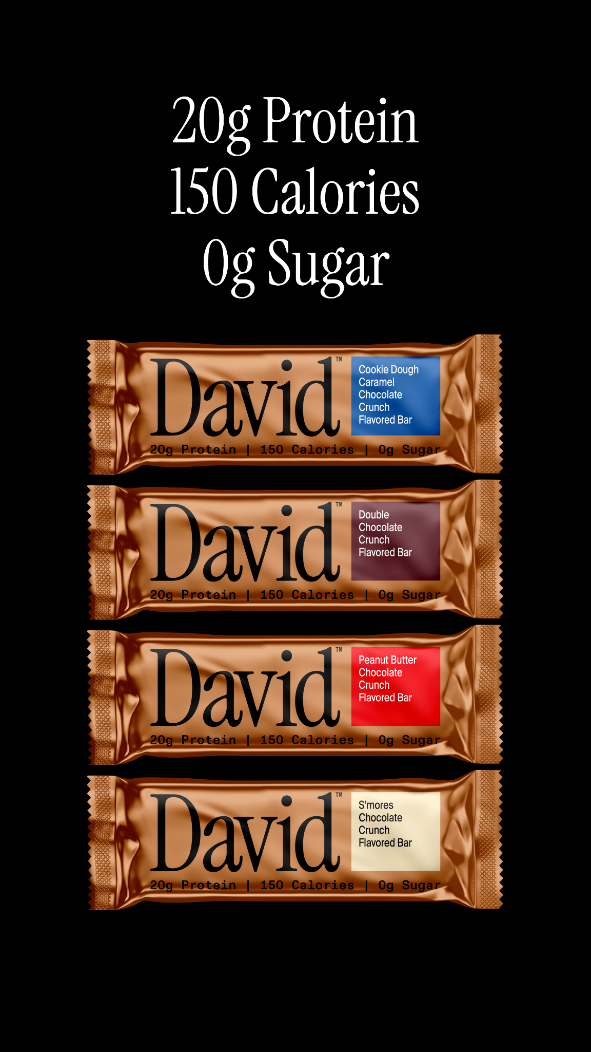 David Protein Facebook ad